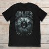 Jinjer Captain Clock Vintage Stil Schwarz Alle Größen T-Shirt AE405