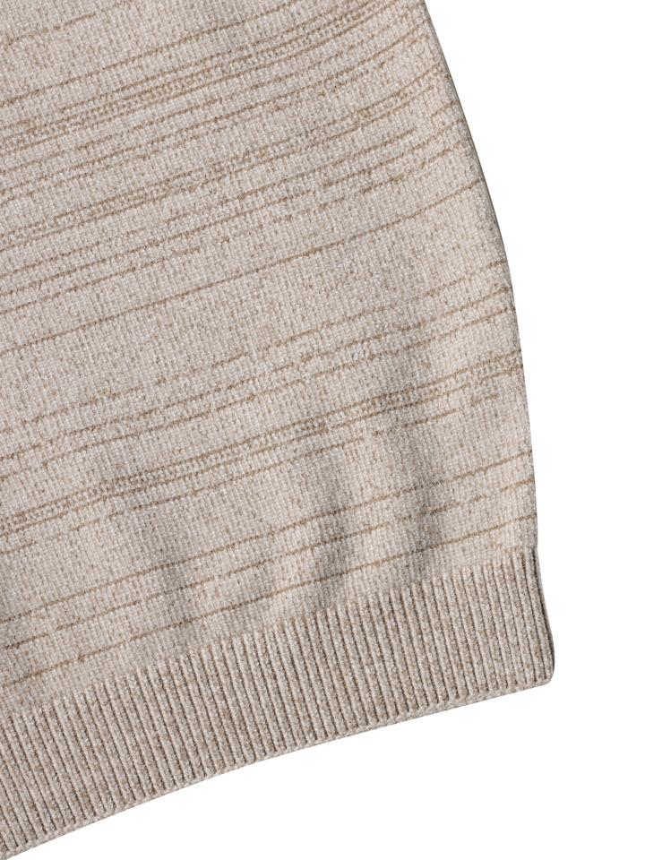 OLZEN Men'S Textured Round Knit_Zog1Er1303Lbe