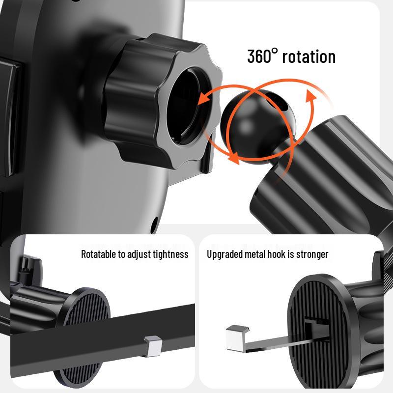 Universal Rotating Air Vent Phone Holder for Convenient Navigation
