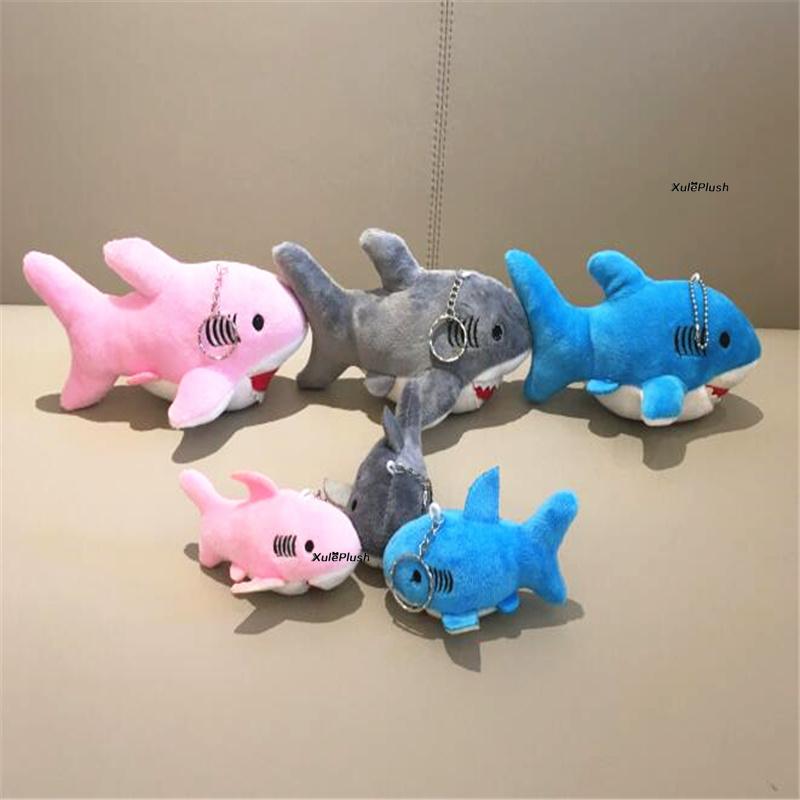 2Sizes, 15CM , 8CM Stuffed Shark Animal Plush Toy Doll