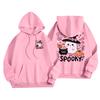 Children's Casual Fashion Halloween Print Long-Sleeved Hooded Sweatshirt