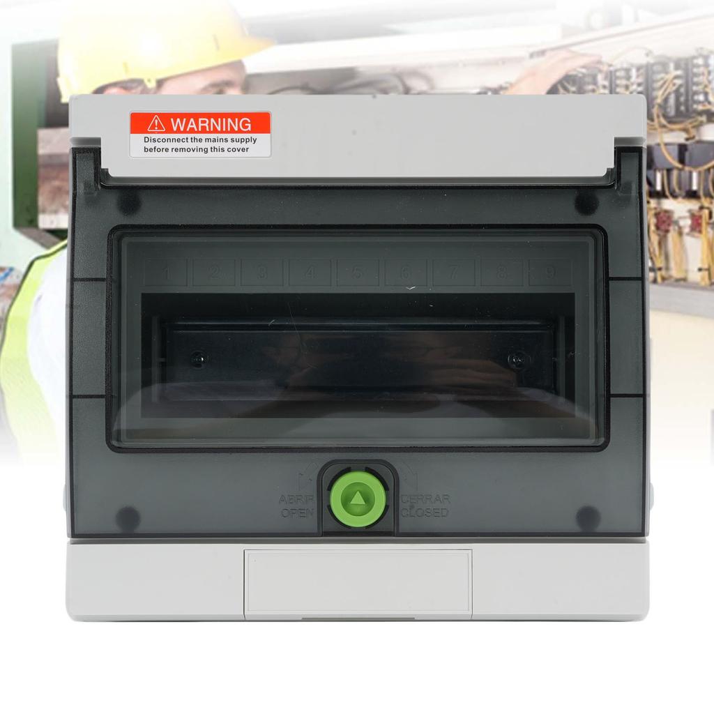 4 Way Distribution Box Circuit Breaker Enclosure with DIN Rail Mounting IP66 Water Proof for Indoor Outdoor Use