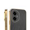 Gold Silk Leather Texture Plating Phone Case For Honor 300 Ultra 200 Pro X60 Pro 6D Electroplated Tough Cover Magic 7 Pro 6 Pro