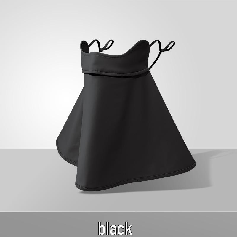 Blush Eye Corner 3D Sunscreen Mask: Breathable, UV-Protective Nylon Ice Silk for Summer Women