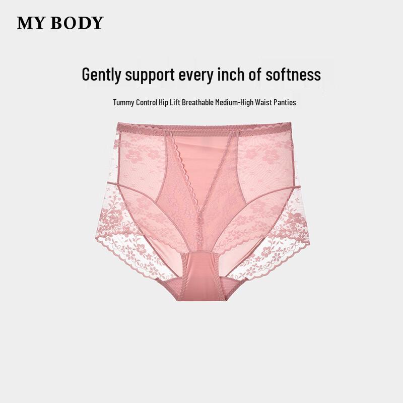 

Женские трусы-слипы с высокой посадкой и контролем живота mybody M