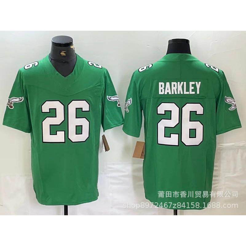 Philadelphia Eagles Jersey - Barkley Hurts Football Men Sports Fan Game Day Wear