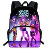 Anime Witch Hunter Group Men'S And Women'S Backpacks, Elementary School Students' Backpacks, Large-Capacity Printed Casual Backpacks
