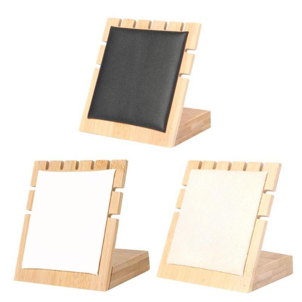 Showing Rack Wood Necklace Display Rack Women Jewelry Holder Jewelry Display Rack Display Stand