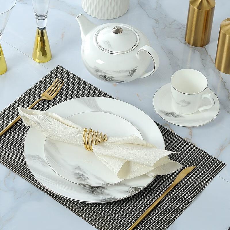 Chinese Ceramic Tableware Set