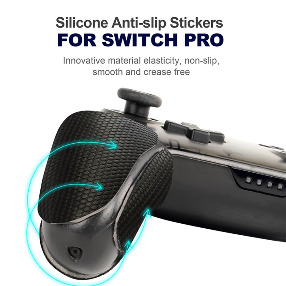 Switch Pro Griff Anti-Rutsch-Aufkleber Griffband Kompatibel mit Switch Pro Controller-Griffen Rutschfester Schutz Anti-Rutsch-Aufkleber