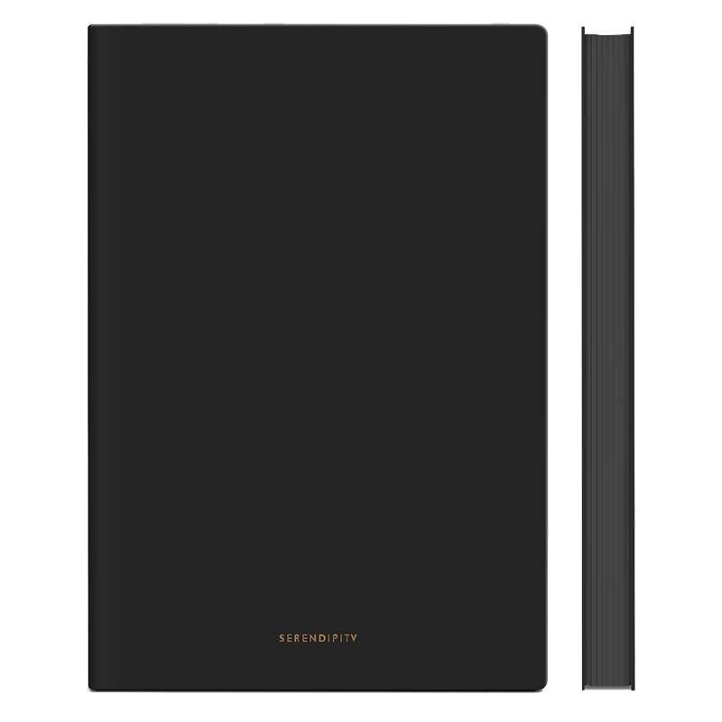 Deli A5 Morandi Faux Leather Notebook