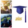 Cappello da laurea, memorabile, accattivante, pratico, colorato, in tessuto, per studenti