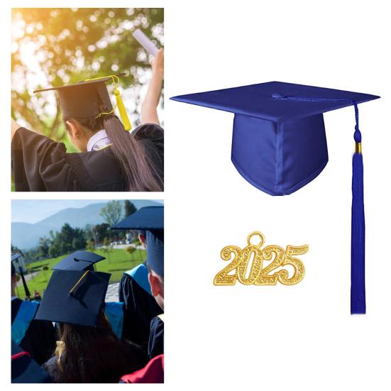 Cappello da laurea, memorabile, accattivante, pratico, colorato, in tessuto, per studenti