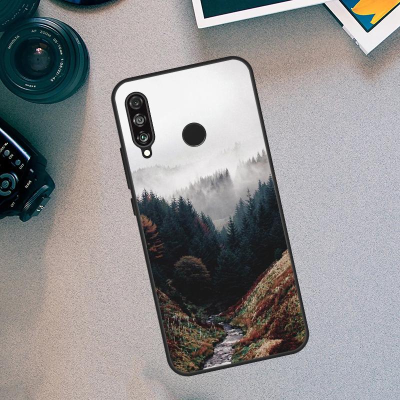 Beautiful Nature Forest Tree For Huawei Nova Y70 Y91 Y72 Y73 Y60 Y90 Y61 8i 7i 11i 12i 12s 9 10 SE P20 P30 P40 Lite Case