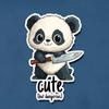 Cute But Dangerous Panda Sticker, Durable for Laptop, Car, Luggage, Skateboard & More - Perfect for Teens, Adults, Creative Decor & Gifting