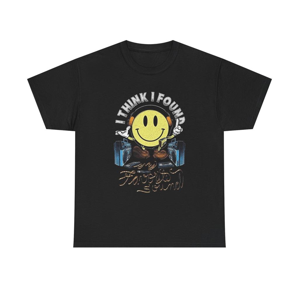 Think I Found My Forever Sound Graphic T Shirt Mens Womens Tees Top Unisex Heavy Cotton Tee New Gift