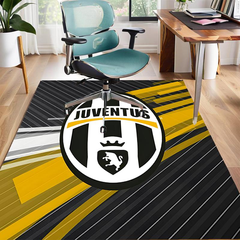 Juventus Design Area Rug - Non-Slip, Soft & Cozy Floor Mat for Living Room, Bedroom, Office - Indoor/Outdoor Decorative Carpet