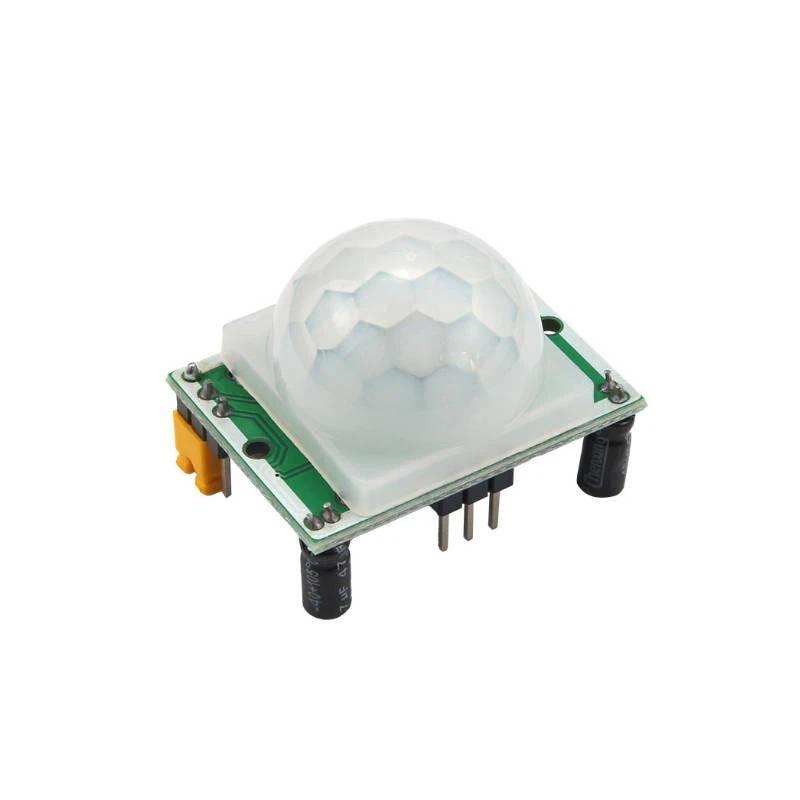 Hc-Sr501 Sensor Adjust Ir Pyroelectric Infrared Pir Human Infrared Motion Detector Module For For Raspberry Pi + Case