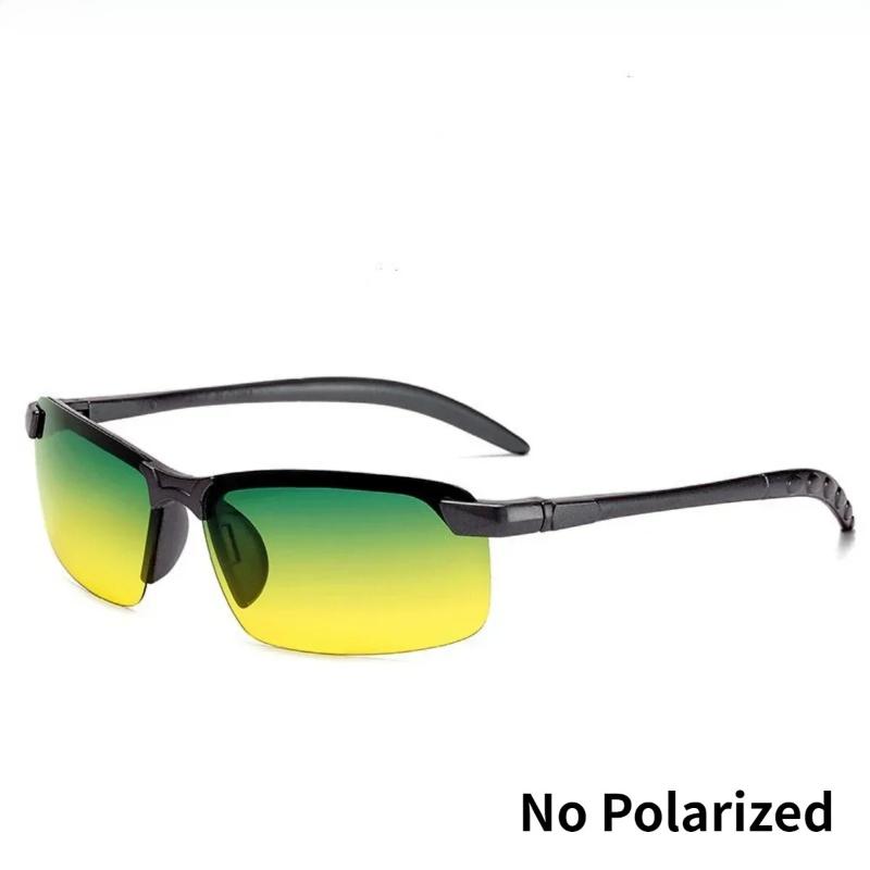 Yellow Night Vision Sun Glasses Polarized UV Protective Sunglasses PC Ultra-light Outdoor Driving Cycling Goggles