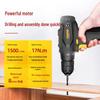 Deli 12V Cordless Electric Drill Screwdriver Kit CN Plug (adapter Included)