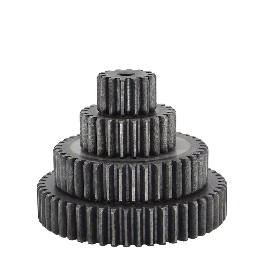 1 Pezzo Ruota Dentata Piana 2 Modulo 10 11 12 13 14 15 16-25 Denti Acciaio al Carbonio SC45# Ingranaggio Cilindrico Altezza 20 mm Denti Temprati ad Alta Frequenza