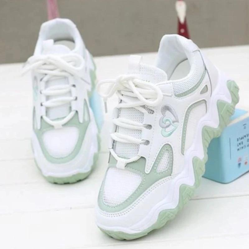 Fashion Contrast Color Mesh Shoes for Women Stylish 2025 New Light Comfortable and Elegant Vulcanized Shoe Deals Trends Woman Footwear