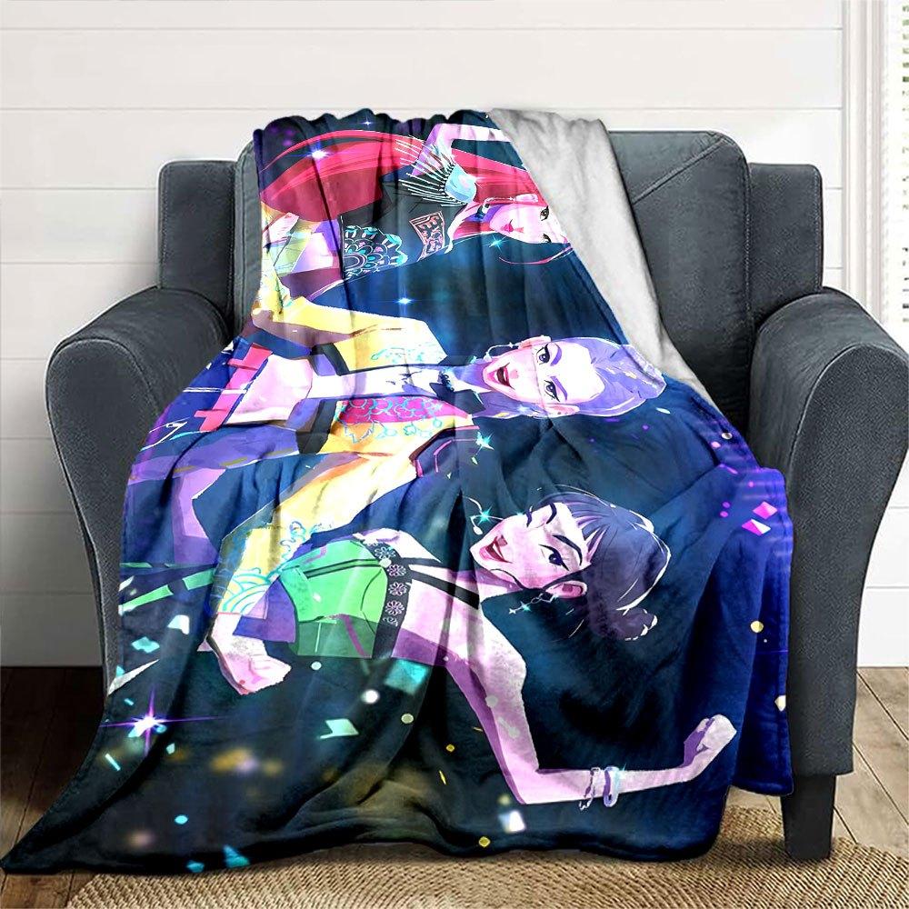 1pc hunter x (14) Blanket Soft Warm Throw for Home, Office, Travel All Season Cozy Bedding Gift, Office Cozy AccessoryB1