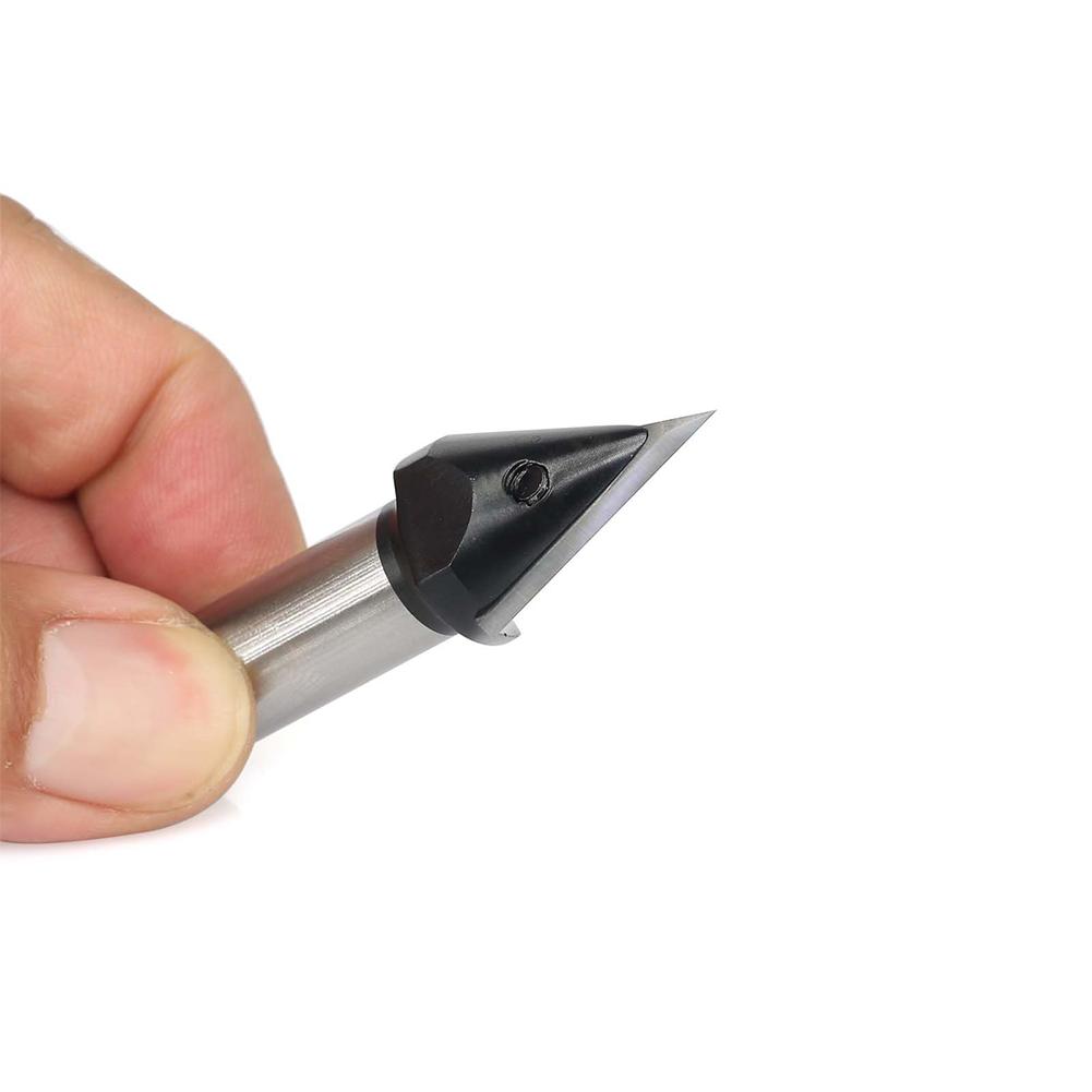 Router Bit Milling Cutter 45 Degree V-shaped Carbide Resistance To Bending Chamfering Engraving Milling Cutter High Strength