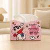 Japanese Crayon Shin-chan Cartoon Tissue Box for Car and Home