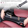 2PCS Car Seat Gap Filler Organizer And Carry Hook,Upgraded Multifunction Gap Filler For Car With Filling Gaps And Storing For Phones Keys,Universal
