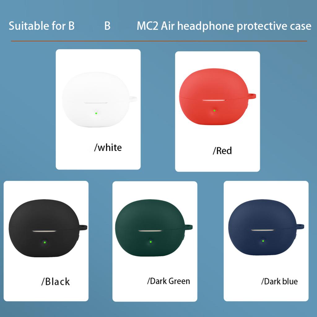 Earbud Case Shockproof Housing Skin-friendly Guarding Washable Shell Nonslip Keep Safe From Accidental Drop for MC2 Air