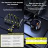 PD45W 3.0 Fast Charging 187W Auto Adapter 3 Port Car Chargers with Independent Switches Intelligent Current Management