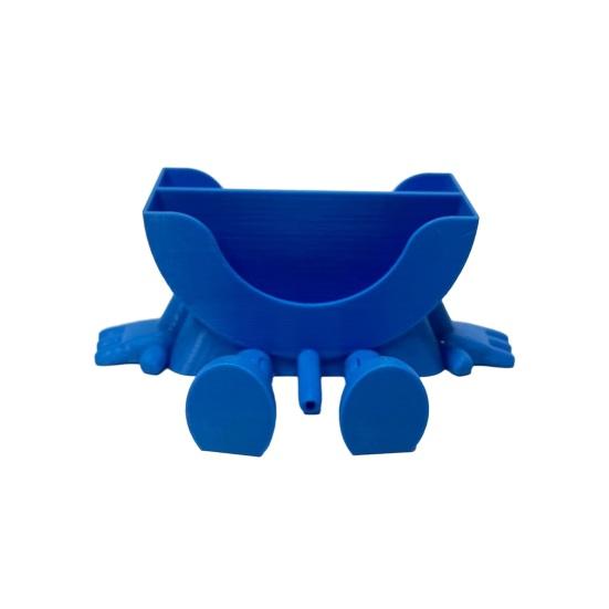 Funny Sponge Holder with Drainage Creative Sink Organizer for Kitchen 3D Printed Smile Sponge Rack Kitchen Sink Accessory