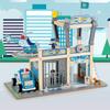 Wooden Urban Police Station Playset For Kids Interactive And Imaginative Toy