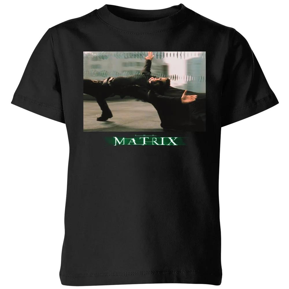 Matrix Bullet Time Kids  T-Shirt - Black - 3-4 Years 120