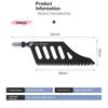 M-1/5Pcs T Shank Flush Cutting Replacement Blades Curved Jigsaw Blade For Precision Cuts Precision Ground Teeth