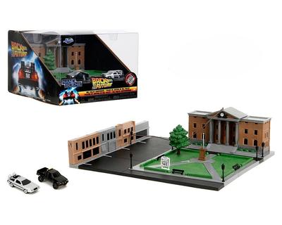 Jada TOYS Nano Scene Back To the Future Hill Valley Courthouse Jada Nano Scene Back To the Future Diorama [Item]
