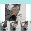 Trendy Versatile Chain Shoulder Bag For Women Chic Mini Box Design In Black