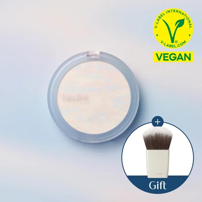 

Powder brush gift_[48-hour delivery] Pore-free breathable cloud powder