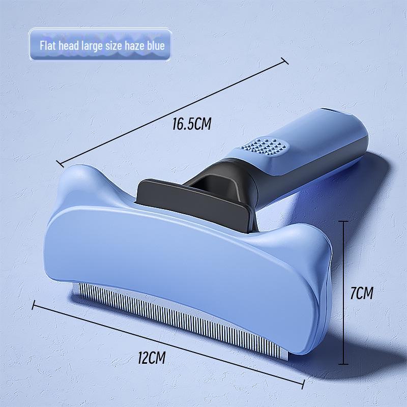 Pet Grooming Comb for Cats & Dogs: Thinning & Loose Hair Remover, Teddy Dog Hair Cleaning Tool.