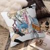 Your Lie In April Anime Decorative Room Aesthetics Pillow Case Home Decor Bedroom Sofa Bed Couch Pillow Cover 45x45