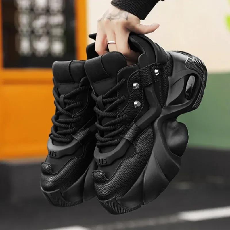 Fashion Luxury Mens Shoes Fashion Height-increasing Casual Shoe Designer Platform Sneakers for Men Sport Running Shoes Zapatillas Hombre