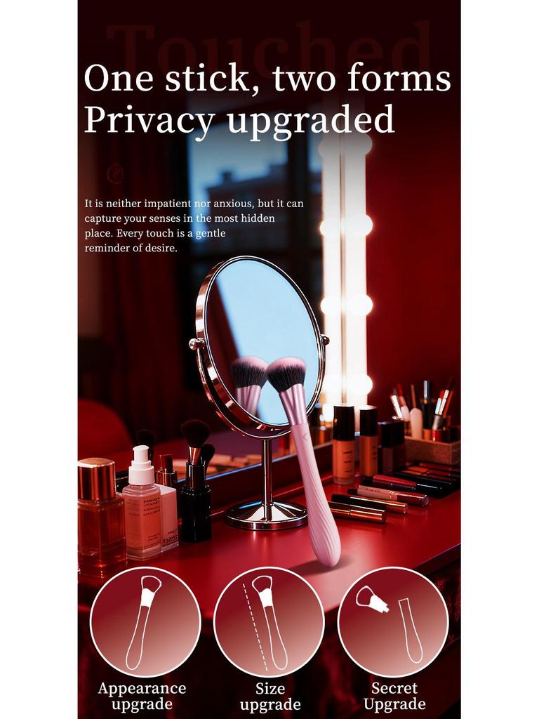 Rechargeable Vibrating Makeup Brush & Massager for Women