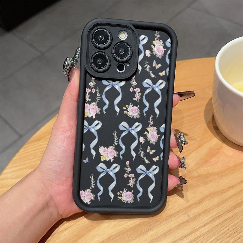 Bouquet bow is suitable for iPhone 11/12/13/14/15/16/17 Promax phone cases