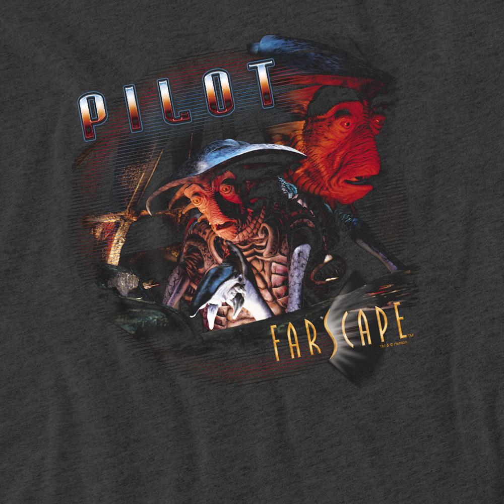 Farscape Unisex Adult Pilot Heather T-Shirt