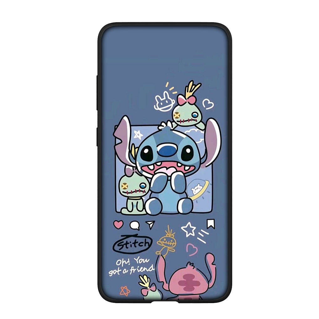 for Samsung Galaxy S25 S24 S23 iPhone 17 16 15 Xiaomi Redmi Note 14 13 12 11 Plus Pro Max XR A37 A57 Phone Case Cute Lilo Wallpaper Stitch OPPO Huawei