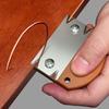 Wood Chamfer Plane Edge Banding Trimmer Veneer Edge Trimmer Burr Scraper For Woodworking Hand Tool
