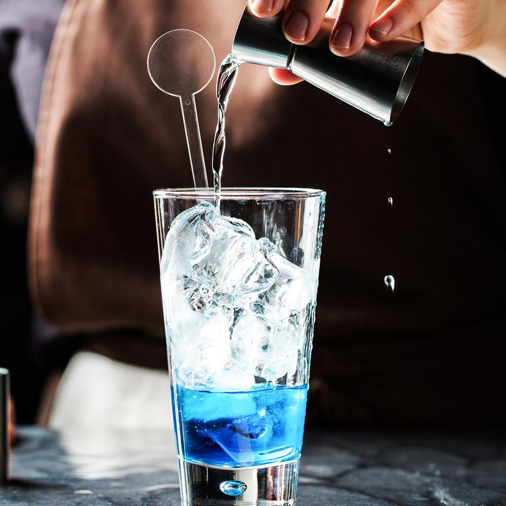80 Pcs Drink Stirrers Beverage Stirrer Cocktail Sticks Plastic Swizzle Bars Bar Tools Bartending Accessories Mixing Rods