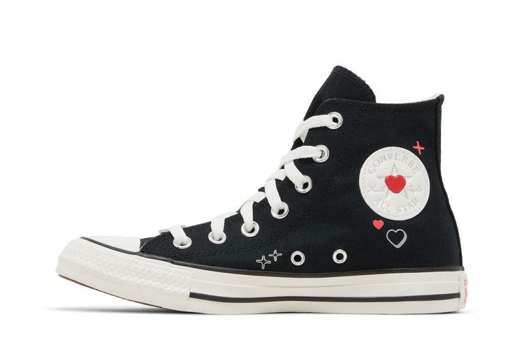 Converse Wmns Chuck Taylor All Star High 'Y2K Heart - Black'