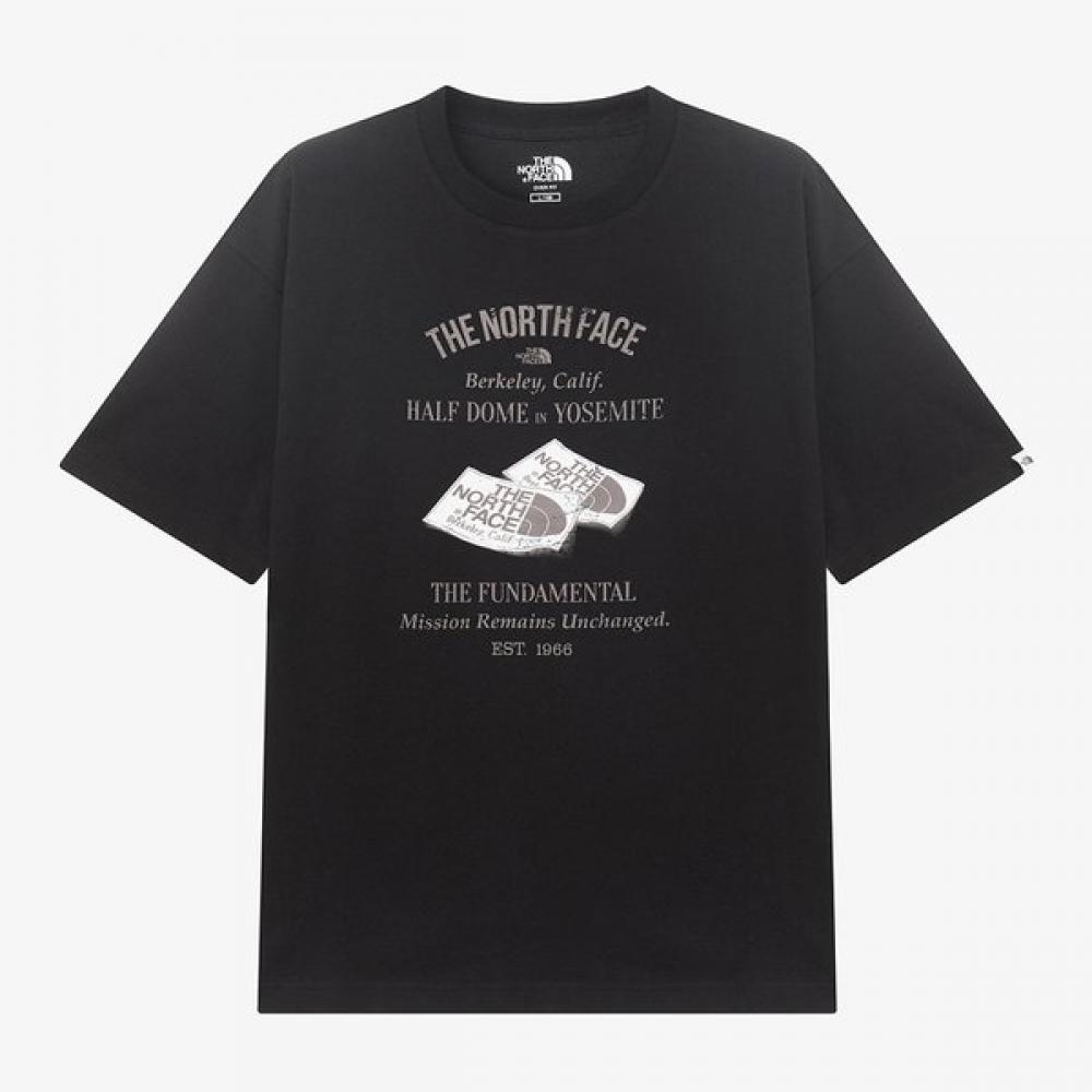 The North Face Retro Short Sleeve Tee Nt7ur05k BLACK/090
